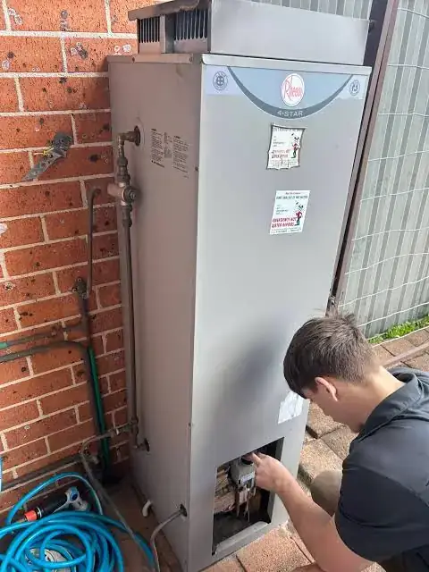 Hot water system repair in Brighton